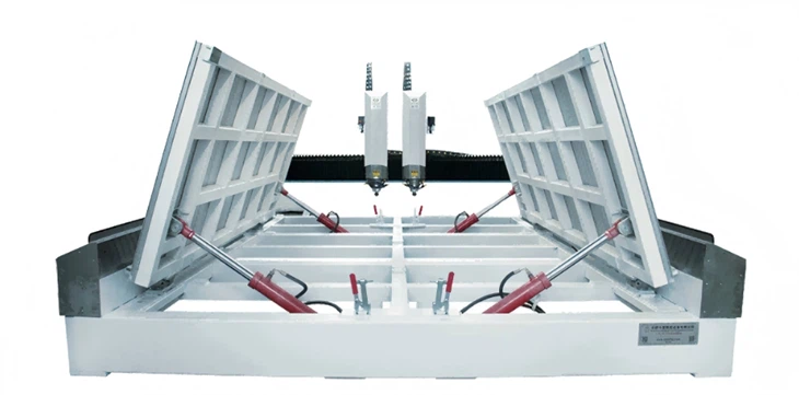 2433F Automatic Flap Engraving CNC Machine For Stone Marble Granite