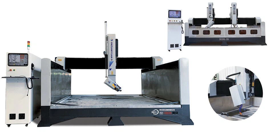 3015FB-2D Stone CNC Sculpture Carving Machine For Marble & Granite